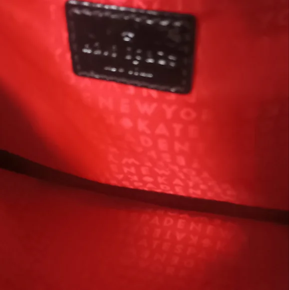 Kate Spade Red Interior Tote - Picture 2 of 7